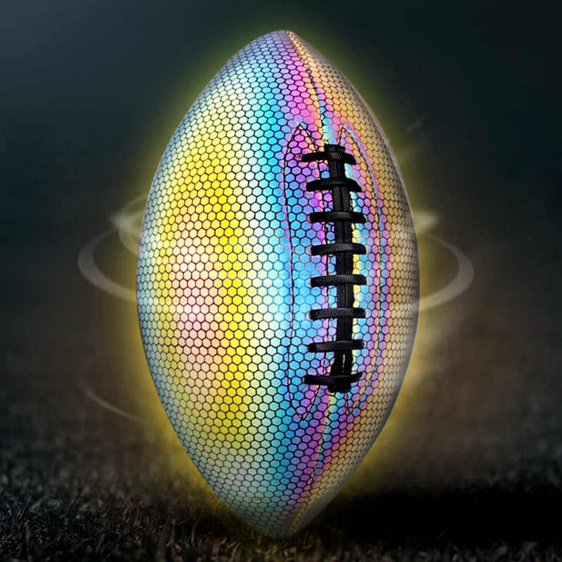 🔥BIG SALE - 47% OFF🔥Holographic Reflective Glowing Rugby Football and Basketball