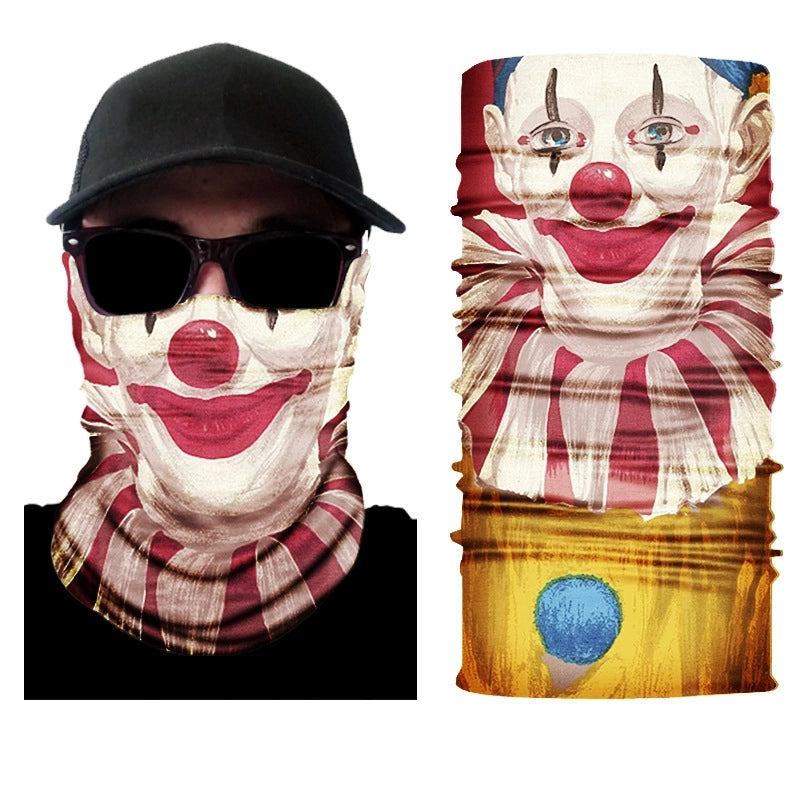 Unisex Casual Skull Printing Kerchief Mask