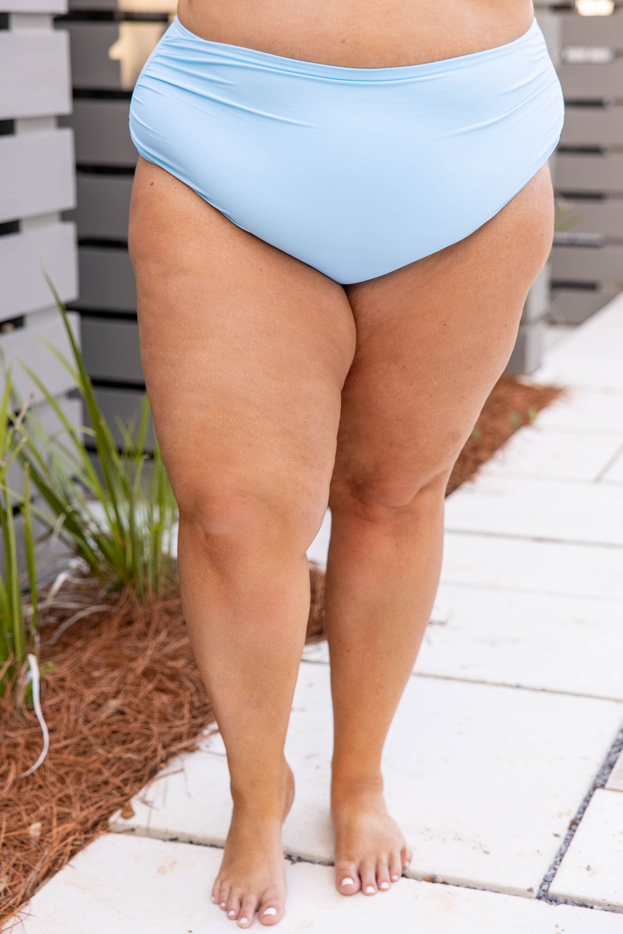 Sunny Business Swim Bottom. Blue