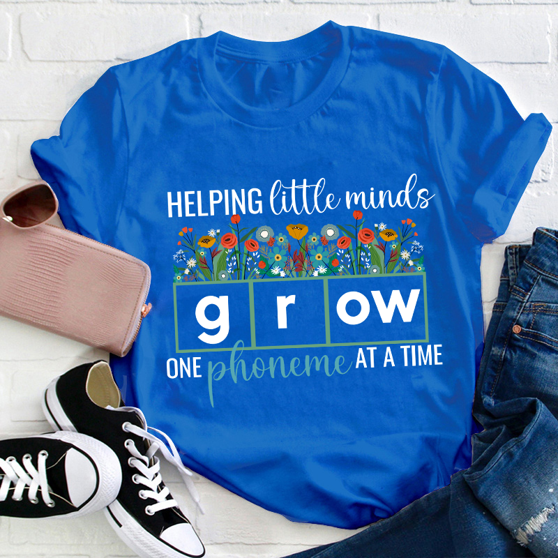 Help Little Minds Grow Teacher T-Shirt