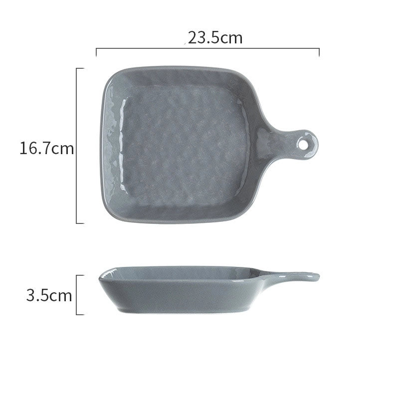 Ceramic Bowl Dish Tableware Household Plate Fish Plate Dish Soup Bowl Rice Bowl Simple Light Luxury Noodle Bowl