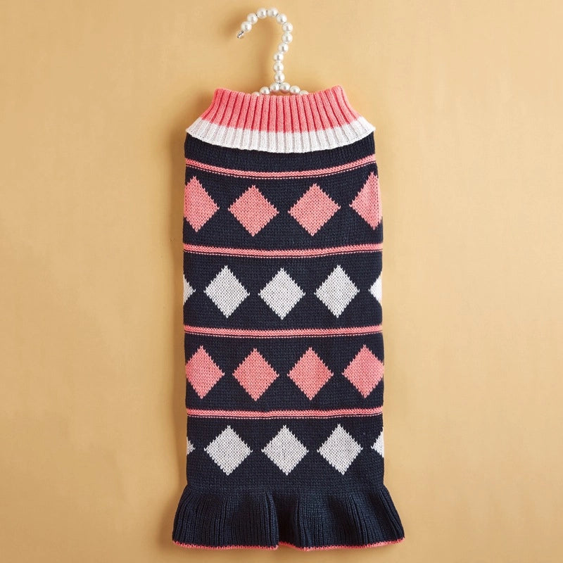 Cute Acrylic Star Polka Dots Heart Shape Pet Clothing