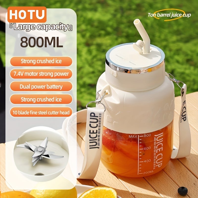 800ml Portable Wireless Automatic Mini Juicer Cup