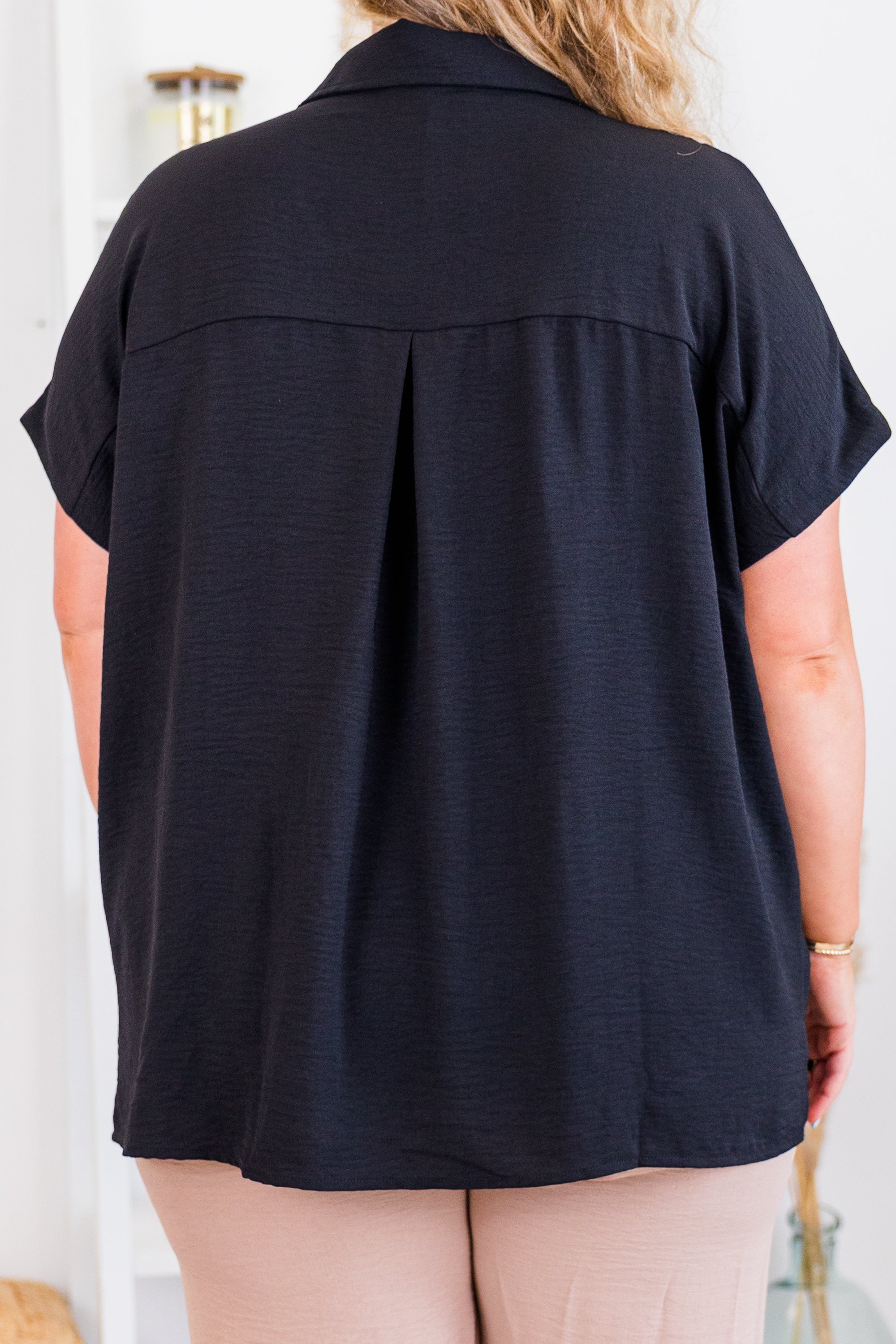 Working For Me Top. Black