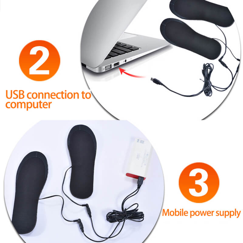 USB Heated Shoe Insoles