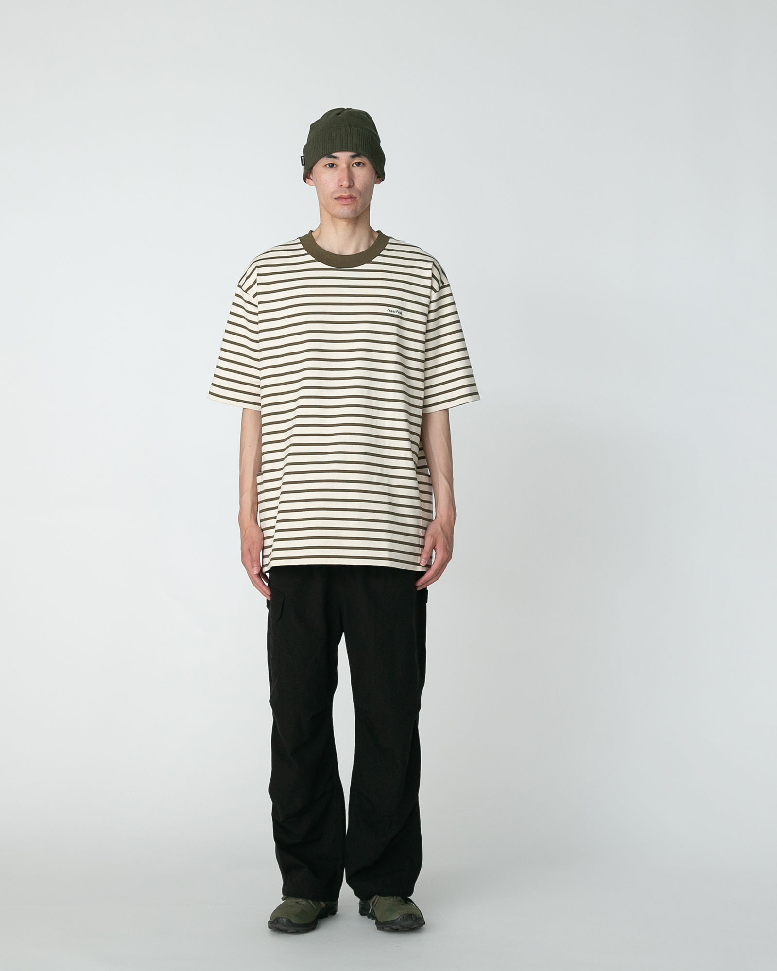 Heavy Cotton Border T-Shirt