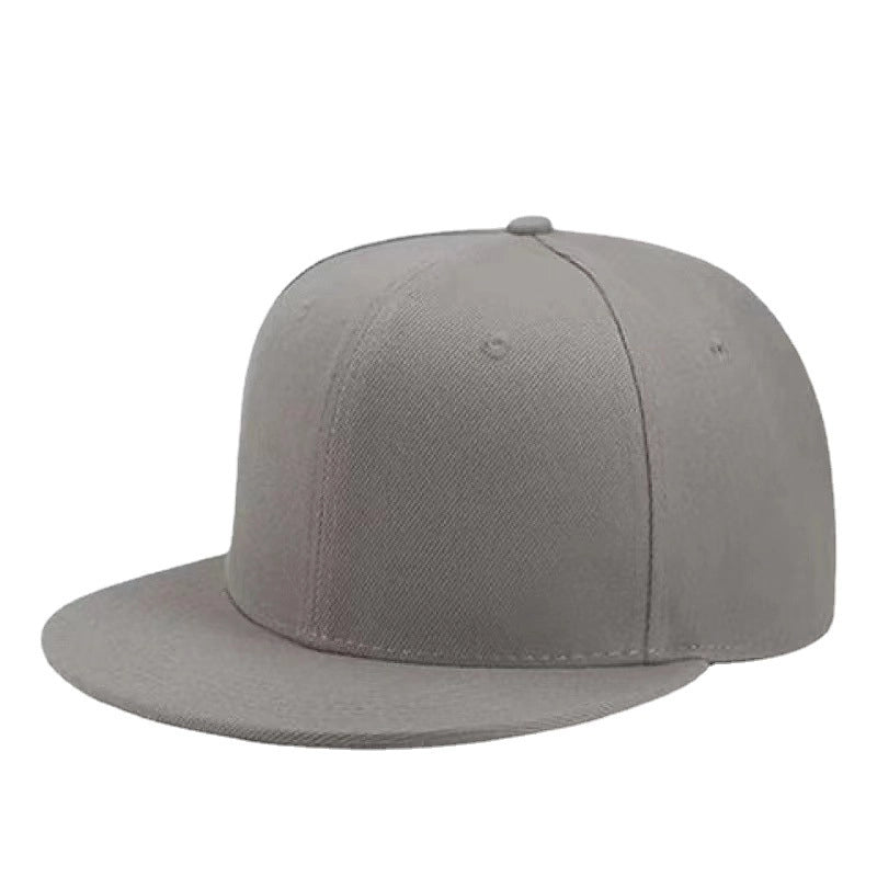 Hat Men's Trendy Hip-Hop Cap Korean Style Street Men's Black Autumn And Winter Outdoor Hip-Hop Flat-edge Baseball Cap